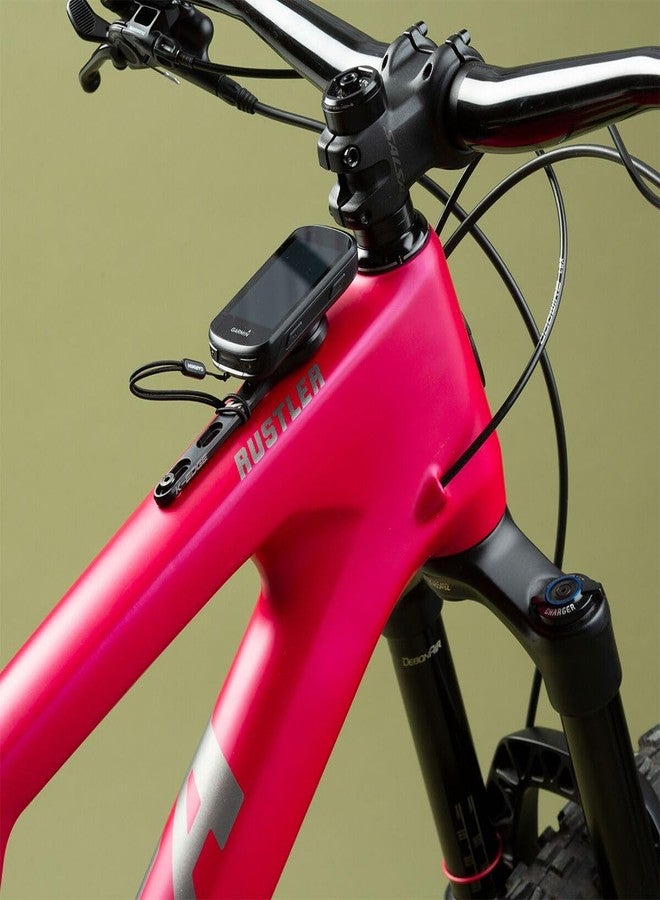 K-Edge | Top Tube Bicycle Computer Handlebar Mount | for Garmin GPS Devices | Black - Image 5