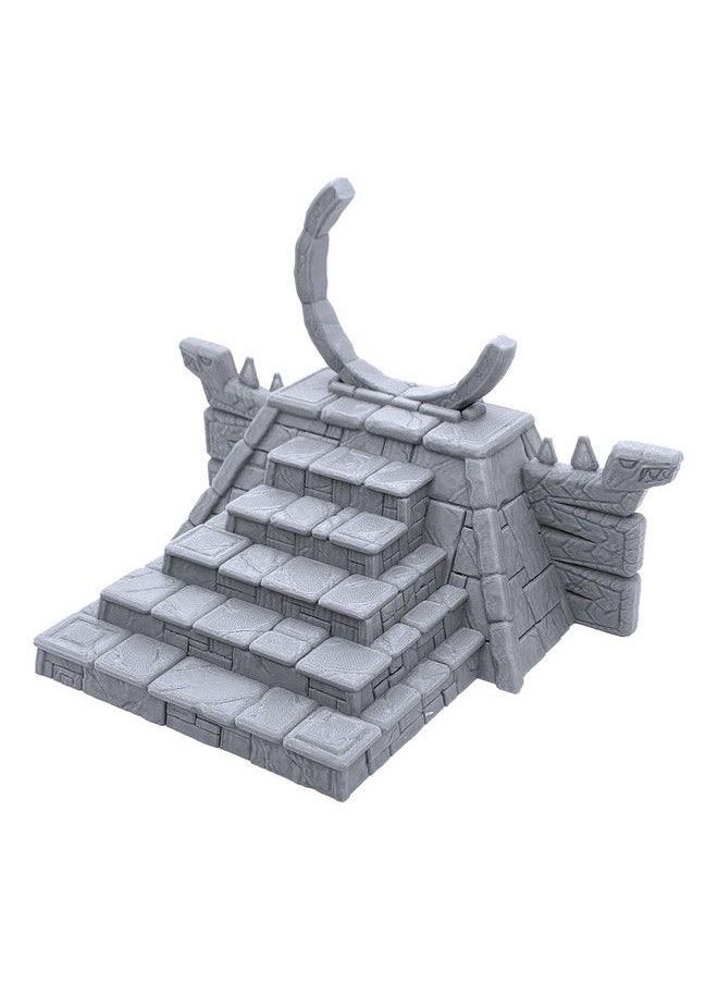 EnderToys Forgotten Temple Portal By Makers Anvil 3D Printed Tabletop Rpg Scenery And Wargame Terrain For 28Mm Miniatures  - Image 1