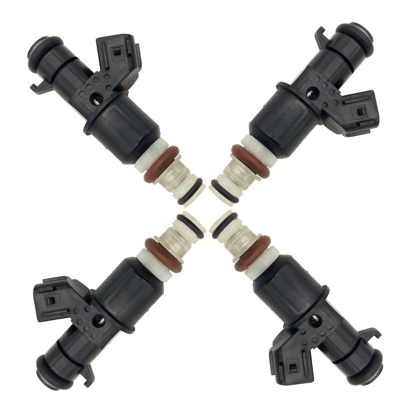 JESBEN 16450RAAA01 4pcs Fuel Injectors 10 Holes Replacement for Honda Accord 20032007 CRV 20052009 Element 24L 20032011 Acura RSX 20L 20052006 FJ484 16450RAAA01