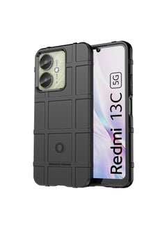 URBBKING Shockproof Protection Phone Case for Redmi 13C 4G/Redmi 13C 5G/Poco M6 5G/Poco C65 4G Black  - Image 1