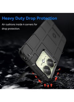 URBBKING Shockproof Protection Phone Case for Redmi 13C 4G/Redmi 13C 5G/Poco M6 5G/Poco C65 4G Black  - Image 3