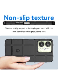 URBBKING Shockproof Protection Phone Case for Redmi 13C 4G/Redmi 13C 5G/Poco M6 5G/Poco C65 4G Black  - Image 4