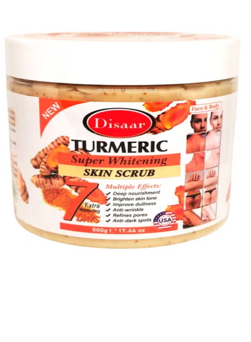 ديسار مقشر الكركم لتبييض البشرة 500 جرام