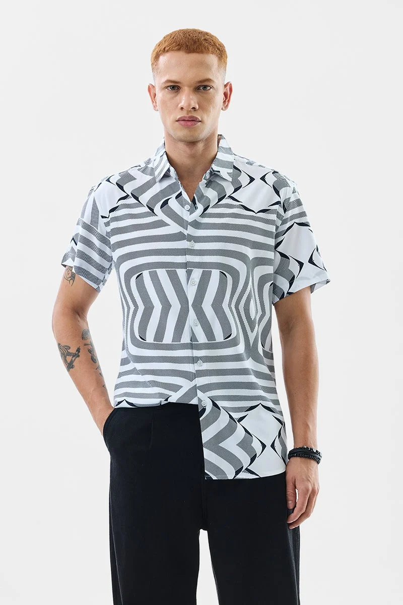 سنيتش قميص هاوانغ أبيض