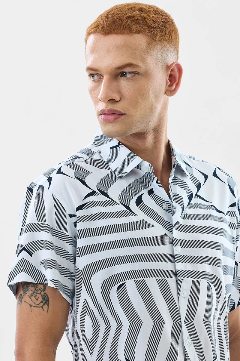 SNITCH Hawang White Shirt