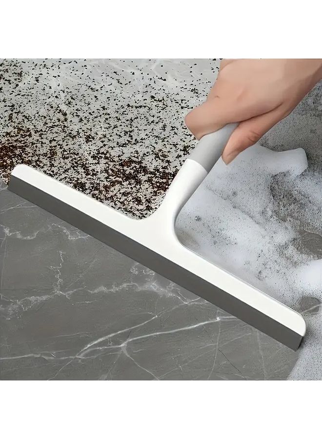 Grey Multifunction Glass Scraper No Residue Ergonomic Grip for Shower Door Home Car - Image 5