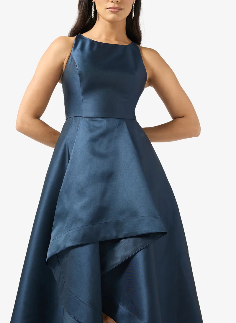 ادريانا بابيل فستان ميدي بحافة غير متماثلة