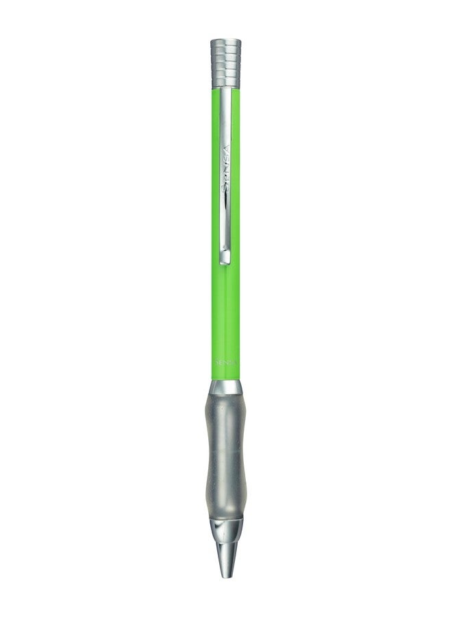 Sensa Collection Classic Retractable Ballpoint Pen (Neon Green) - Image 1
