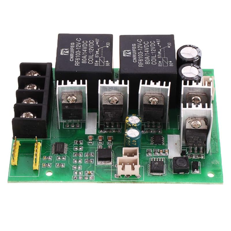 REES52 PWM DC Motor Speed Controller DC 10-55V Digital LED Display 0-100% Adjustable Drive Module Input MAX 40A-60A 12V 24V 36V 48V - Image 2