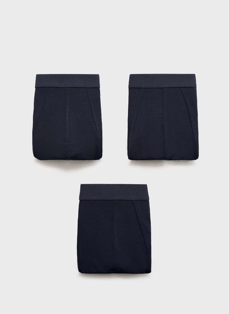 Mango Man 3-Pack Combined Briefs  - Image 1