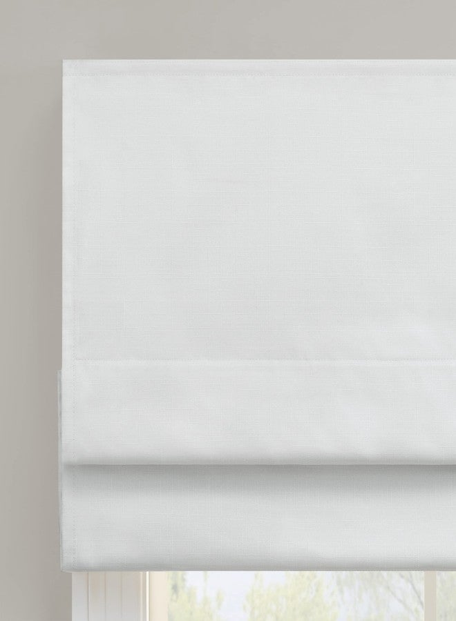 إكليبس ستارة رومانية مبطنة لاسلكية من إكليبس كايلي، توفر خصوصية تامة، وتحجب الضوء تمامًا، مناسبة لغرفة المعيشة، مقاس 33 بوصة × 64 بوصة، لون أبيض - Image 3