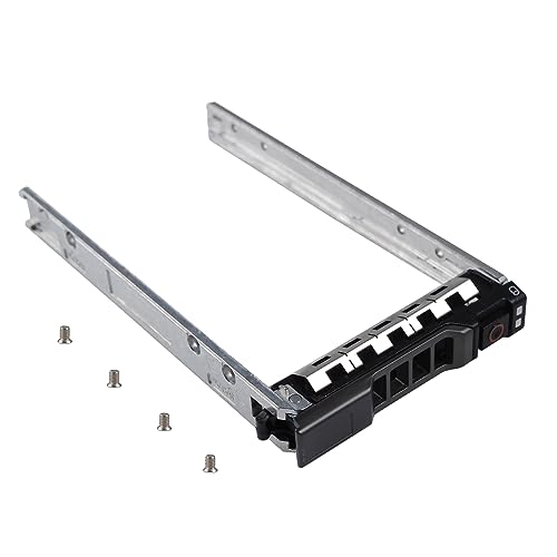 Heretom 2.5" SAS SATA Hard Drive Tray Caddy Compatible with Dell G176J PowerEdge R610 T610 R620 R710 T710 R720 R815 R820 - Image 1
