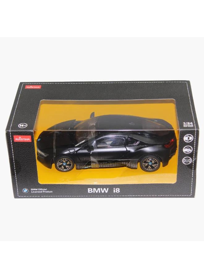 راستار سيارة BMW i8 مصبوبة من المعدن - أسود - Image 3