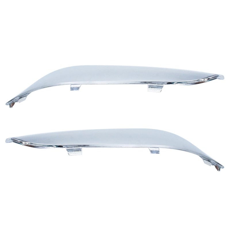 Front Bumper Molding Chrome Trim Replacement for 300 Sedan 2011 2012 2013 2014 Driver and Passenger Side CH1046103 CH1047103
