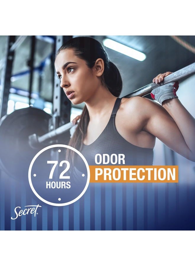 Secret Outlast Antiperspirant Deodorant for Women, 72hr Sweat & Odor Protection, PH Balancing Minerals, Invisible Solid, Completely Clean Scent, Travel Size, 0.5 oz - Image 3
