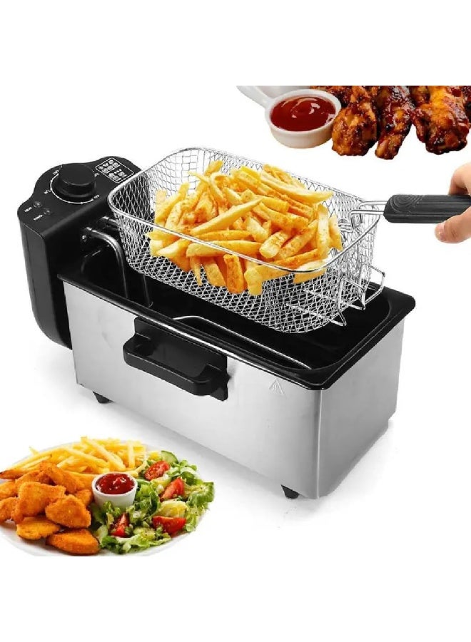 سوكاني قلاية سوكاني، 3.5 لتر، 2000 وات، فضي - SK-10075 - Image 3