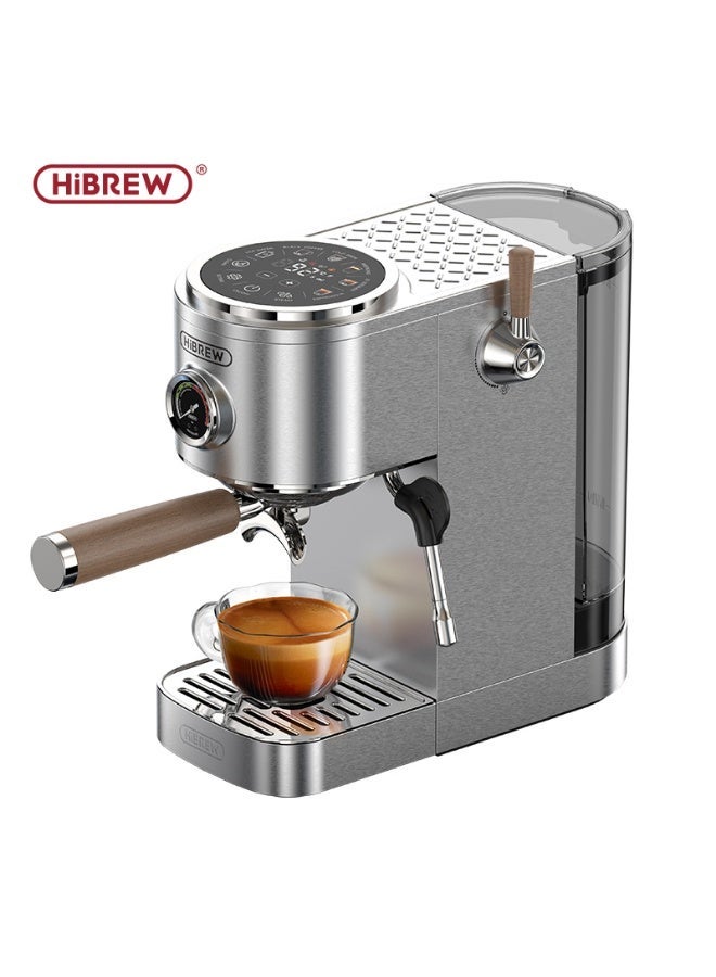 HiBREW Semi-automatic Espresso Coffee Machine 3 Level Temperature Adjustable Cold/Hot 20Bar Coffee Maker Cappuccino H13 - Image 1