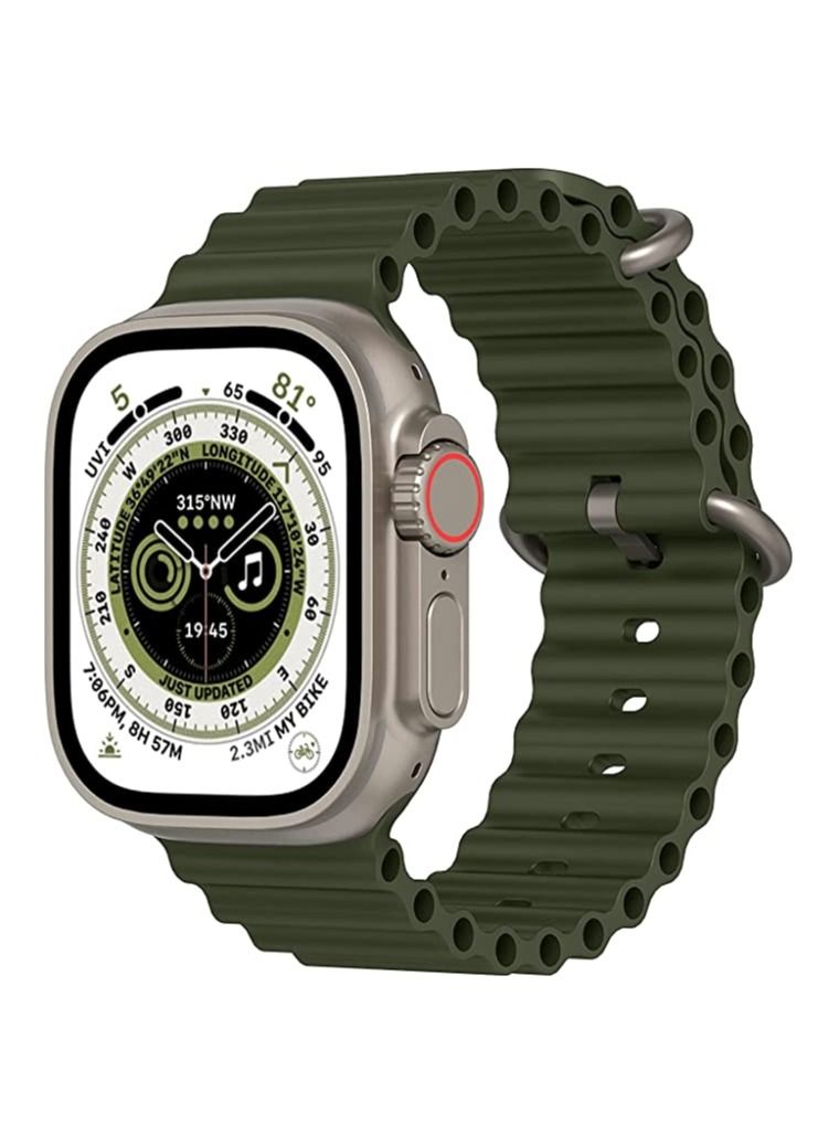 Sport New Silicone Band Compatible with Apple Watch Ultra Ocean 38/40/41mm Strap for iWatch Series Ultra 8 7 6 5 SE - Image 1