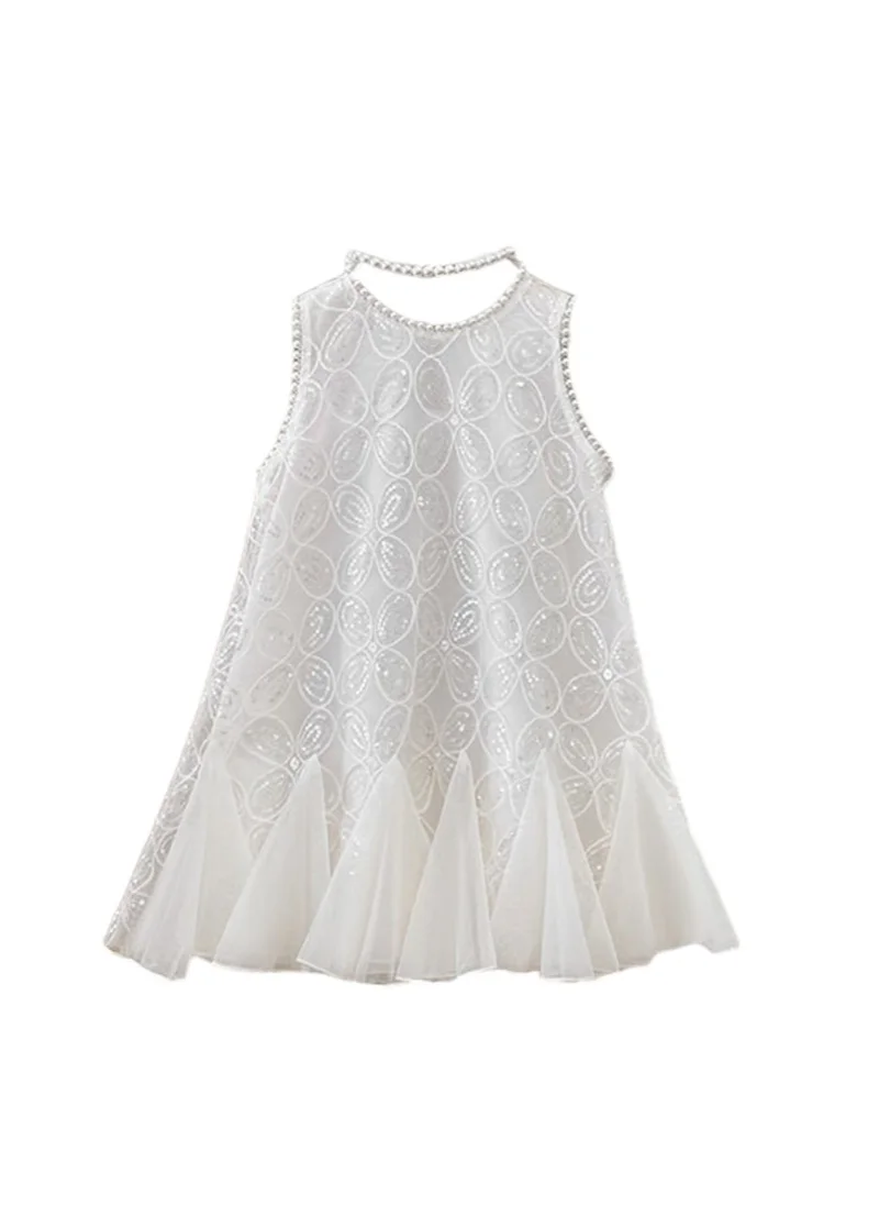 D'Daniela D' Daniela - Pearl Lace Princess Dress