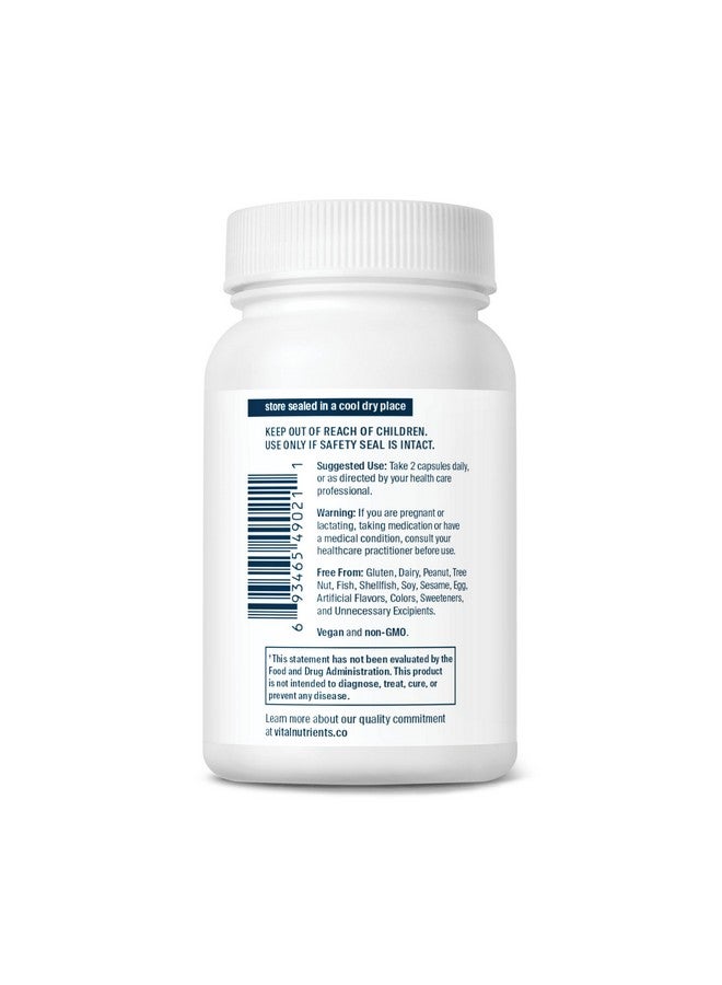 فيتل نيوترينس Vital Nutrients Cortisol Balance | مكمل غذائي نباتي لتخفيف التوتر | Cortisol Manager يدعم مستويات الطاقة والتوتر | أشواغاندا والمغنيسيوم للاسترخاء | خالٍ من الجلوتين ومنتجات الألبان والصويا | 30 كبسولة - Image 5