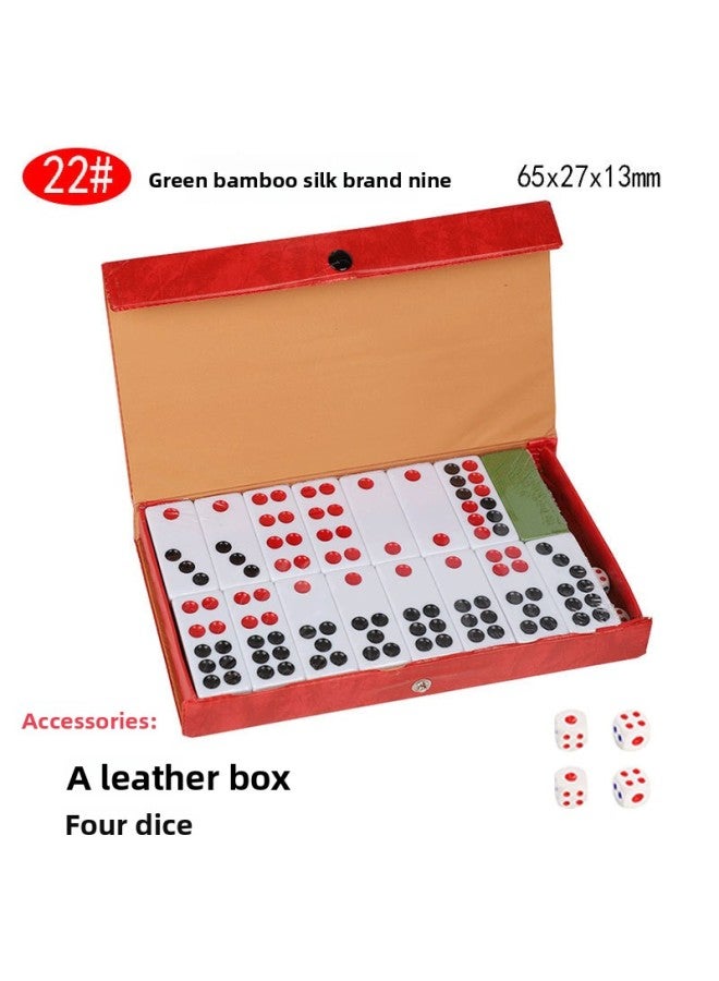 بطاقة العظام تسعة الكبار الترفيه التنافسي ماجونغ الوطنية العالمية 32 ورقة من الطيور تسعة أيام تسعة العلامة التجارية بطاقة البقرة العليا بطاقة الدفع المنزلية