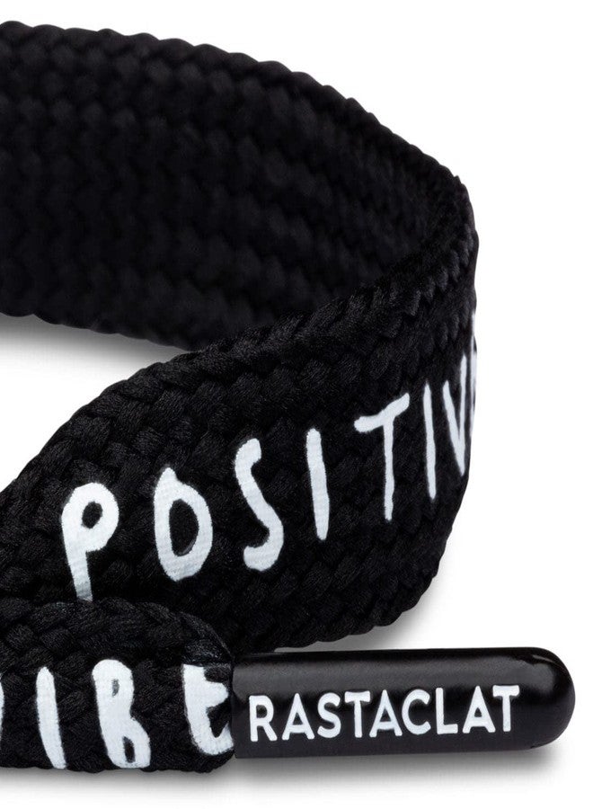 Rastaclat سوار راستاكلات التحفيزي للرجال والنساء - سوار أسود بأجواء إيجابية | سوار حبل فردي قابل للتعديل والتكديس مصنوع يدويًا (متوسط/كبير) - Image 5