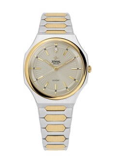 Jovial JOVIAL 1544LTMQ02DE Women's Stainless Steel Band Watch, With Diamond, 30mm, Grey Dial  - Image 1