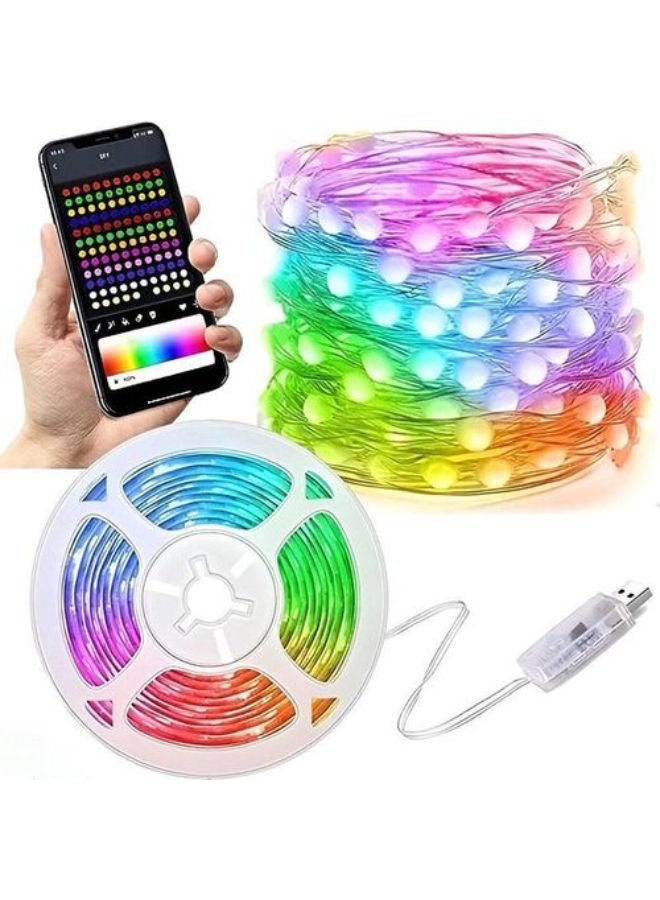 شريط إضاءة LED مع جهاز تحكم عن بعد - مصابيح RGB ذكية - Image 4