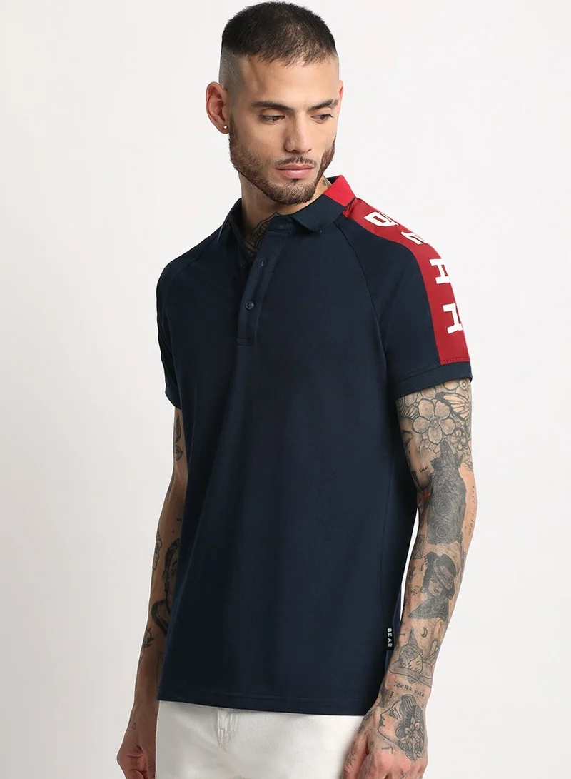 THE BEAR HOUSE Men’s Polo T-Shirt – Soft, Breathable Cotton, Classic Fit for All-Day Comfort, Stylish Casual Shirt for Summer, Everyday Wear & Outdoor Activities