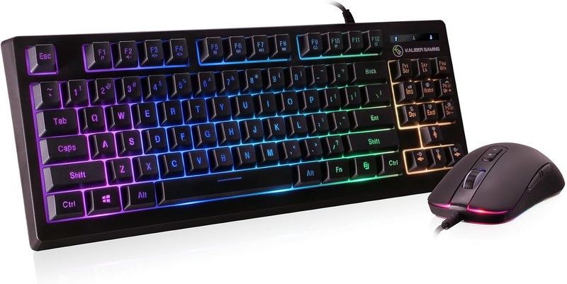 Iogear Kaliber Gaming KORONA Kore Compact RGB Keyboard and Mouse Combo - Image 2