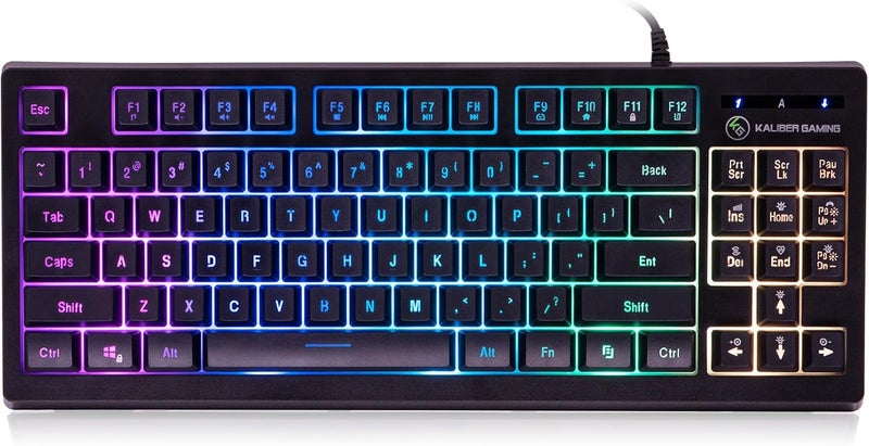 Iogear Kaliber Gaming KORONA Kore Compact RGB Keyboard and Mouse Combo - Image 3