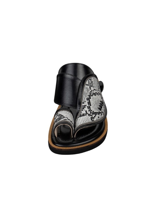 NAD Arabic sandals with snakeskin pattern  - Image 3