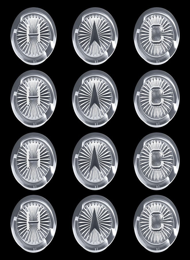 Dreyoo أزرار مؤشر صنبور Dreyoo، عبوة من 4 قطع، متوافقة مع مقابض صنبور Gerber 94-445 94-446 94-447، مقابض حوض الحمام، أزرار مؤشر المحول، أكريليك، شفاف - Image 1