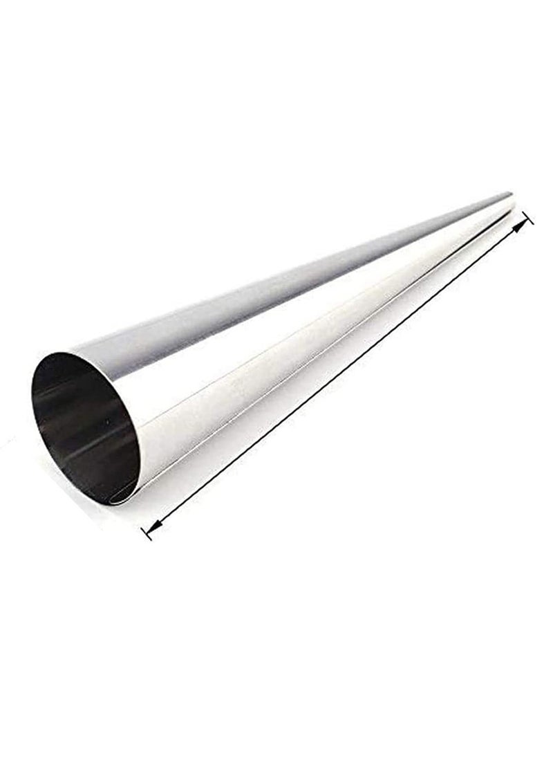 Generic - A Set Of 8 Stainless Steel Cones With A Conical Design For Preparing Waffles Puff Pastries And Croissants. - Image 1
