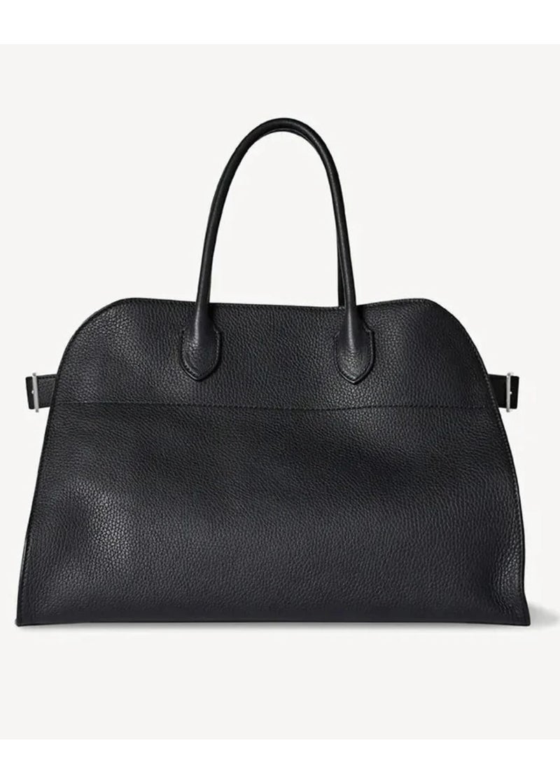 TR - The Row Margaux 15 lychee pattern leather tote - Image 1