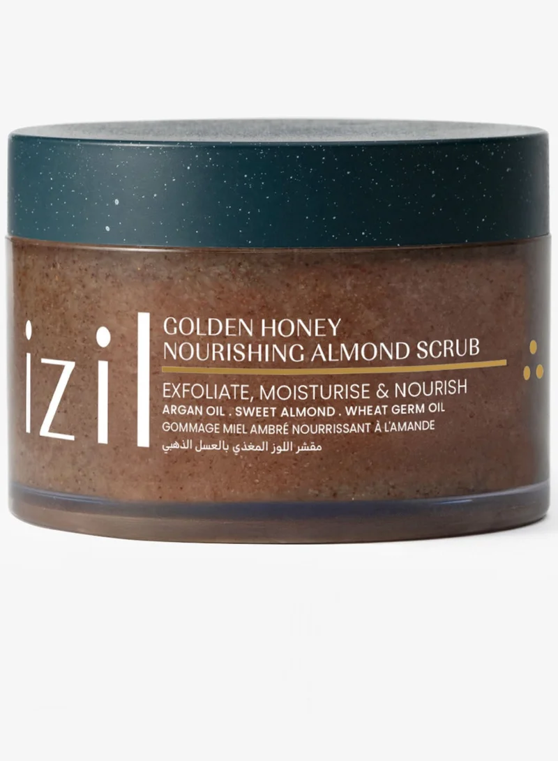 Izil Golden Honey Nourishing Almond Scrub - 210g
