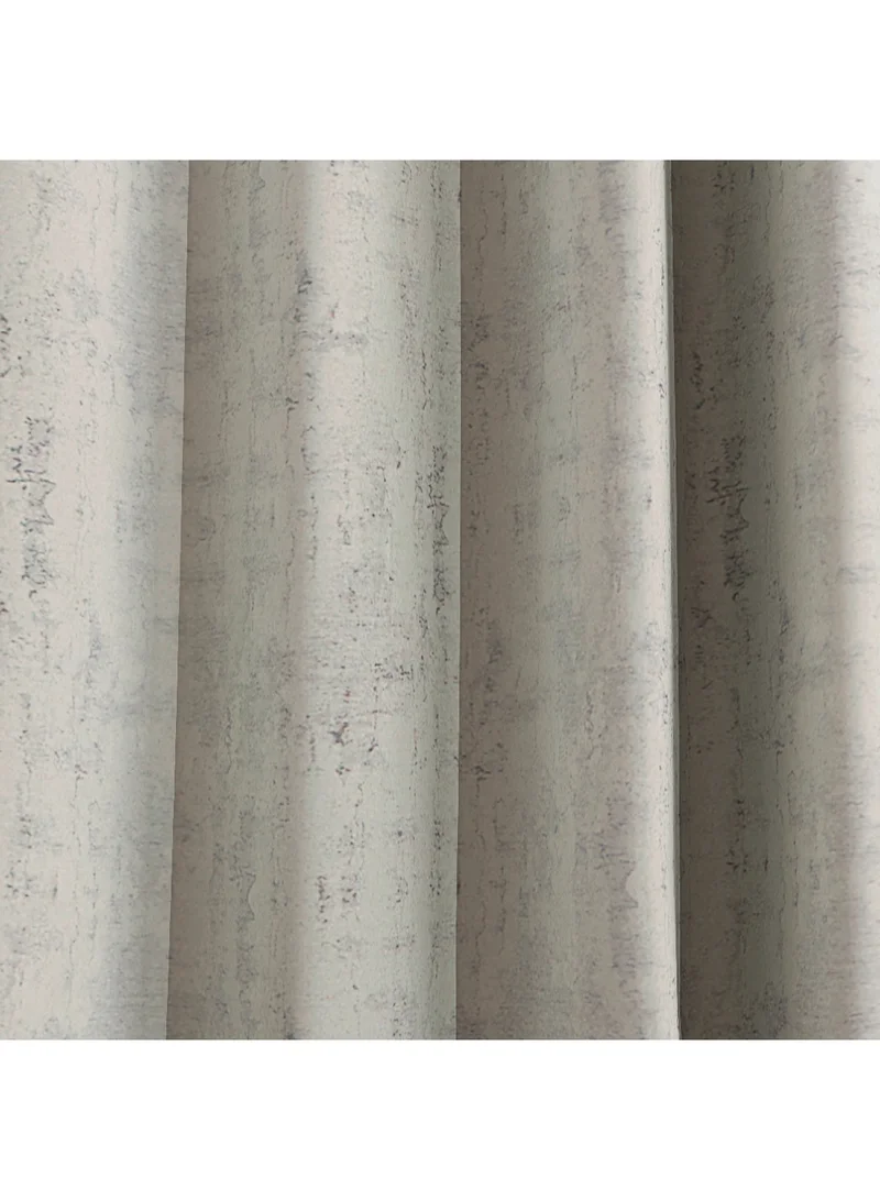 Home Box Daisy 2-Piece Extra Long Jacquard Curtain Set 300 x 140 cm