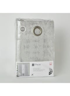 Home Box Daisy 2-Piece Extra Long Jacquard Curtain Set 300 x 140 cm  - Image 5
