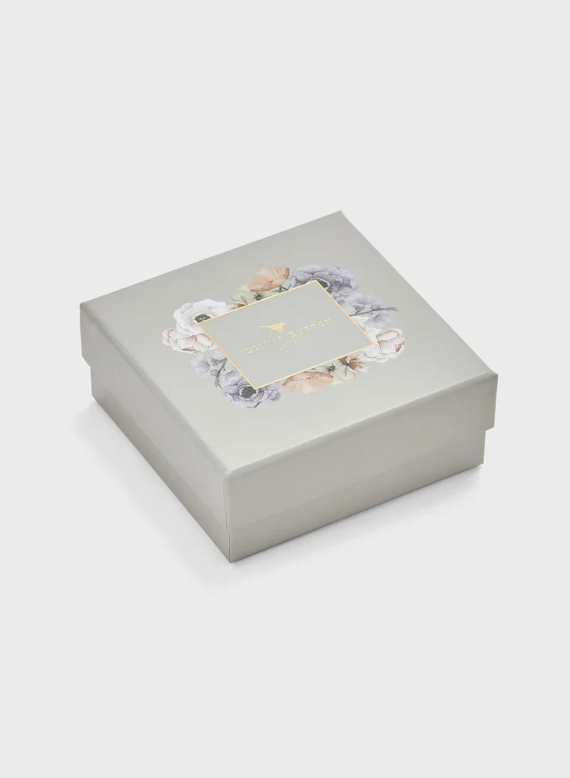 OLIVIA BURTON Interlink Huggies Drop Earrings