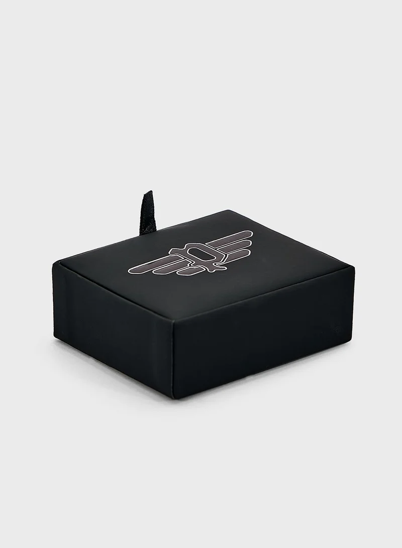 POLICE  EBON INLAY CUFFLINKS for Men | Best Price UAE