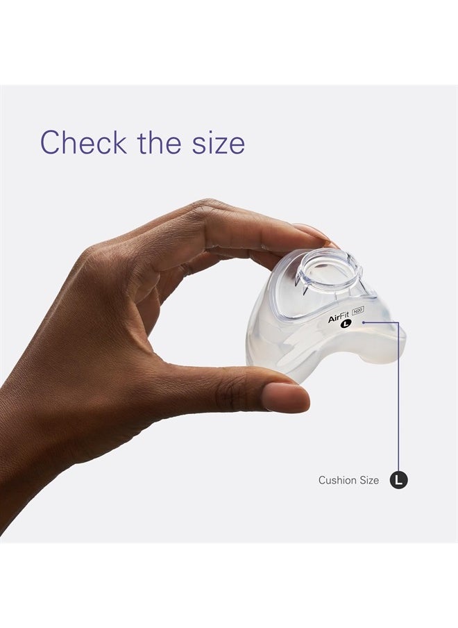 Resmed - AirFit N20 Nasal Replacement Cushion - Large - Image 1