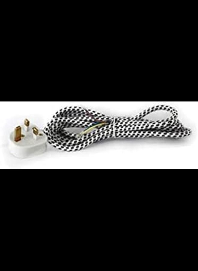 ABBASALI Electric Iron Power Cord 3 Meter UK Plug Top 13A 