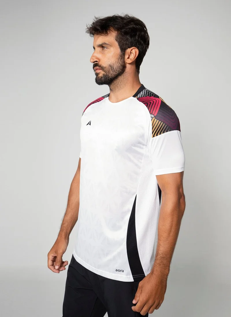 Aora  Aora Men's Soccer Jersey V6 – Lightweight, Sweat-Wicking, Game-Ready Fit – White for Men | Best Price UAE