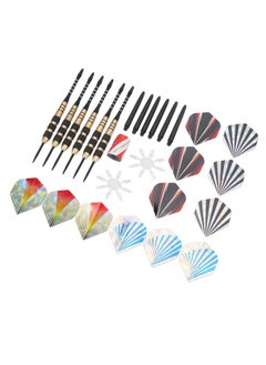 Thoraya Professional Steel Tip Darts Set Darts Metal Tip Set with Spare Rod Grindstone Tail Wing  - Image 4