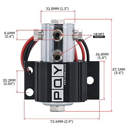 PQY Front Brake Line Lock Kit Heavy Duty Type Roll Control Hill Holder Kit Black - Image 5