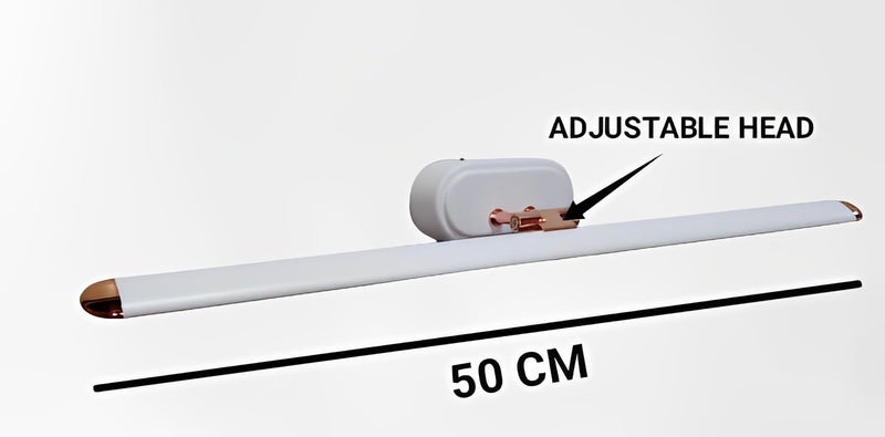 FILLISKA® Modern LED Picture/Dressing/Vanity/Bathroom/Mirror Light with 3 Step Light Mode & Adjustable Head (White,WarmWhite and Neutral White)(2 Year Warranty) (12 Watt White & Rosegold) - Image 4