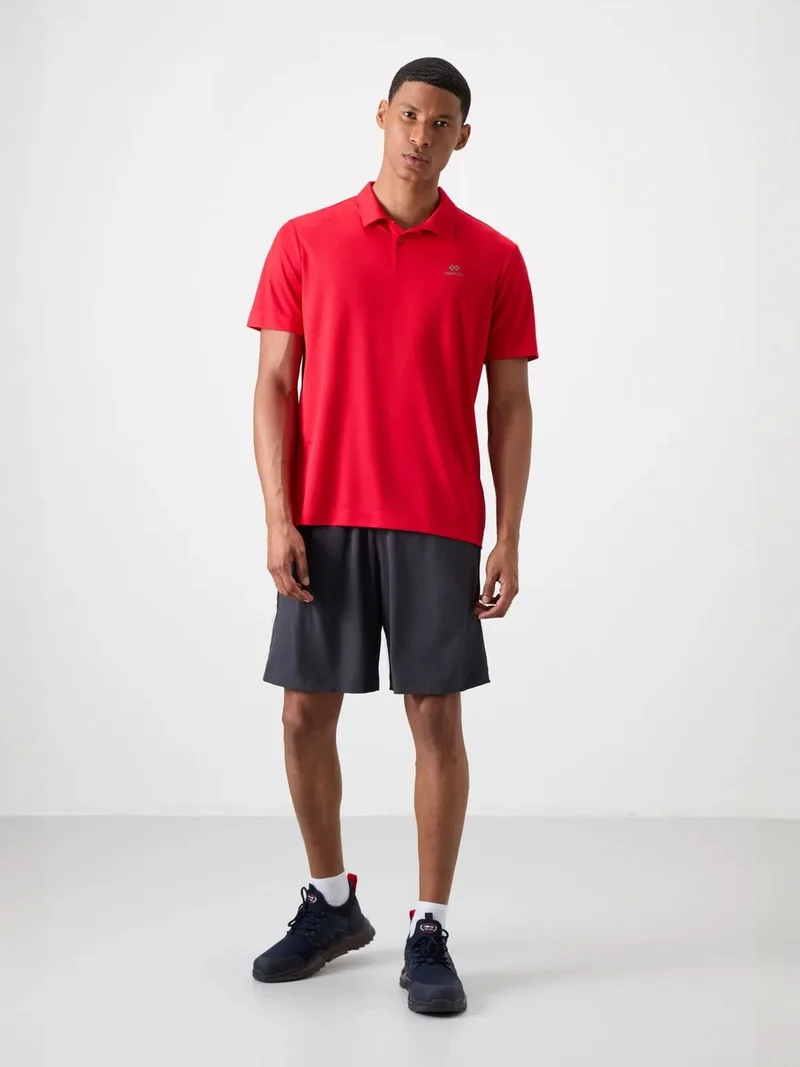 TOMMYLIFE TOMMY Men's Polo Collar Short-Sleeve T-Shirt