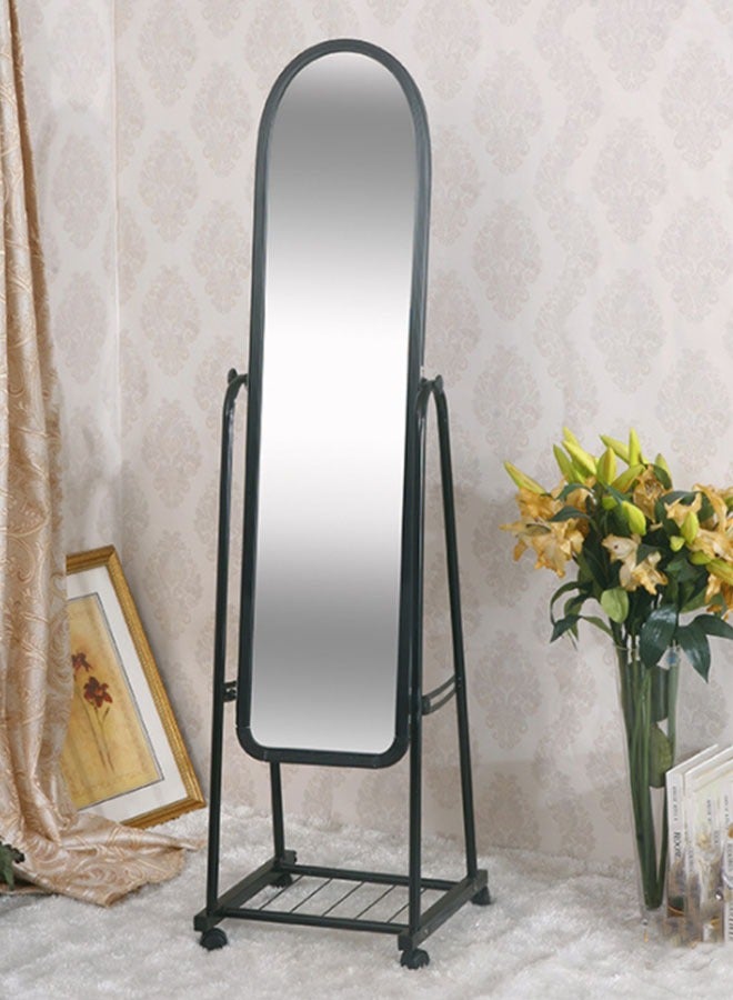 Metal Framed Decorative Dressing Floor Standing Mirror, Full Body Mirror - Image 2