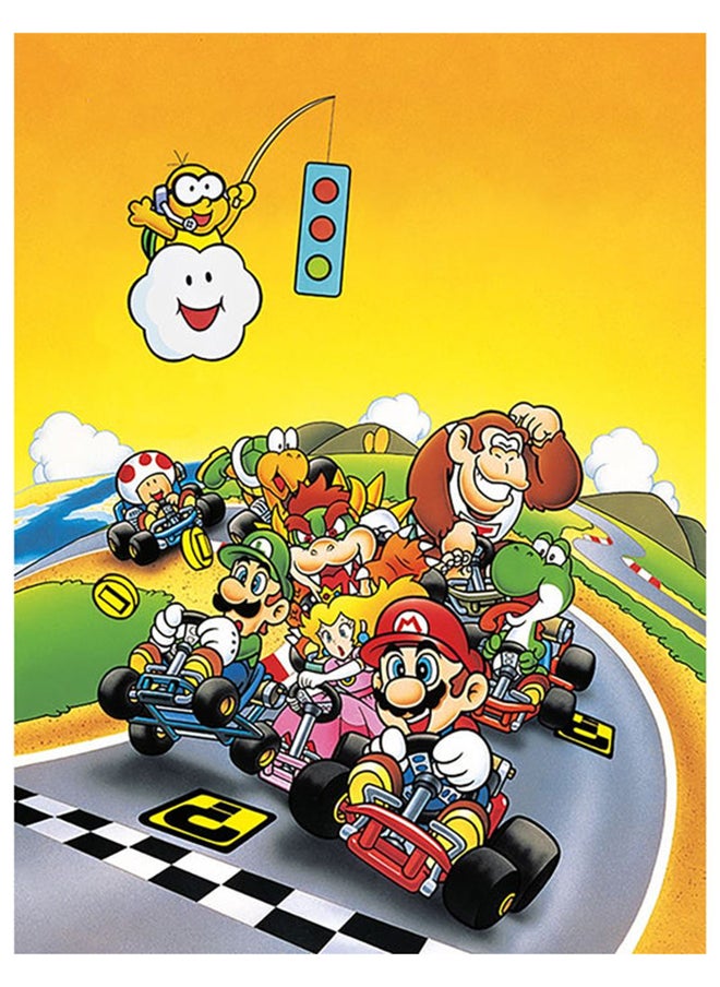 Pyramid Pyramid Super Mario Kart Retro 30 X 40cm  - Image 2