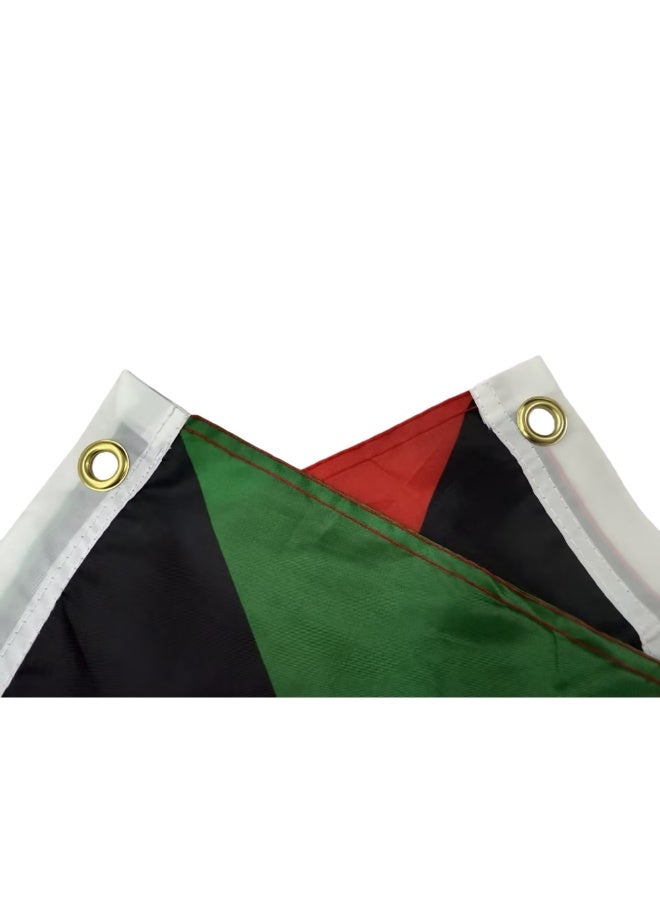 عاصفة Stormflag أعلام الكويت 90x150cm (3x5ft) البوليستر بونجي 90g مع النحاس Grommets - Image 2